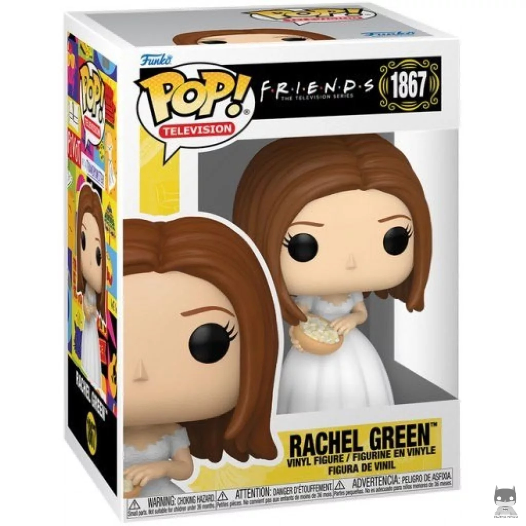 Figura Funko Pop! Rachel Green (Vestido de novia) en su caja