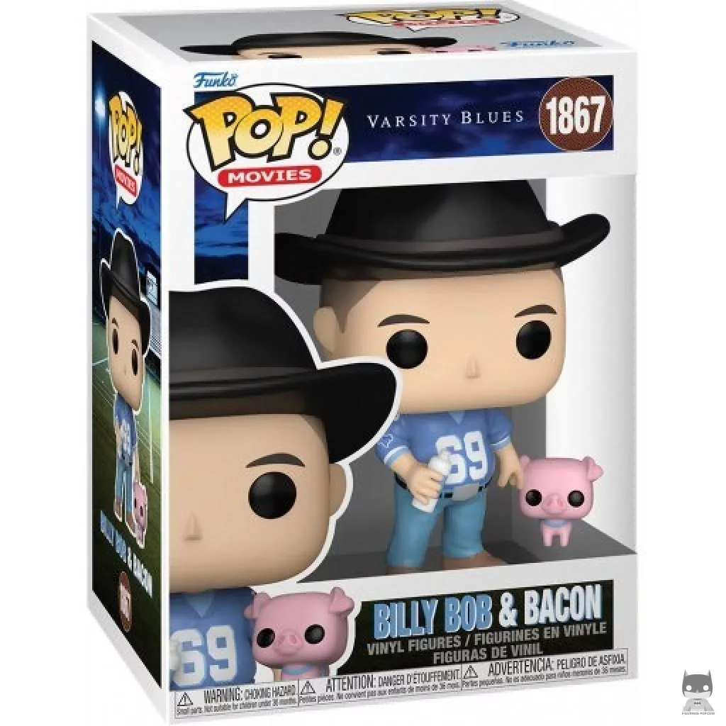 Figura Funko Pop! Billy Bob & Bacon en su caja