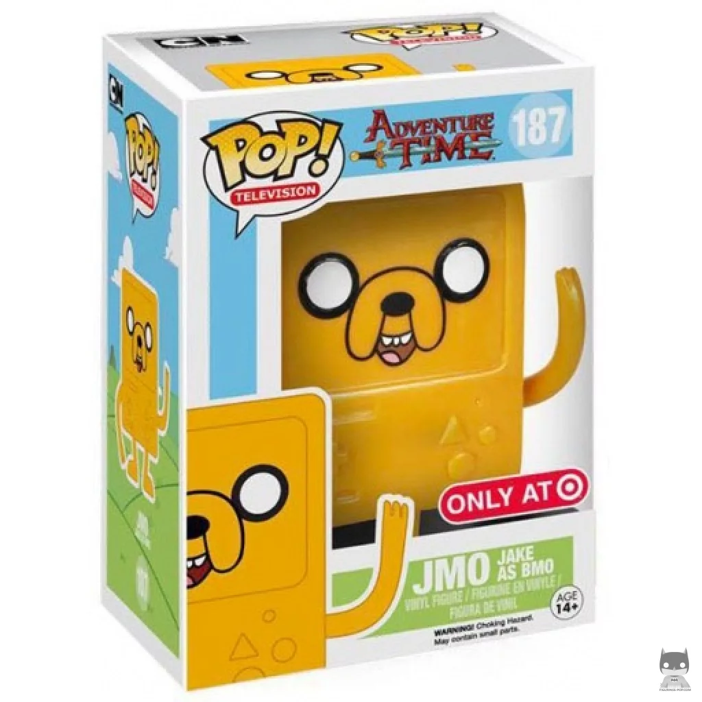 Figura Funko Pop! Jake el Perro como BMO en su caja