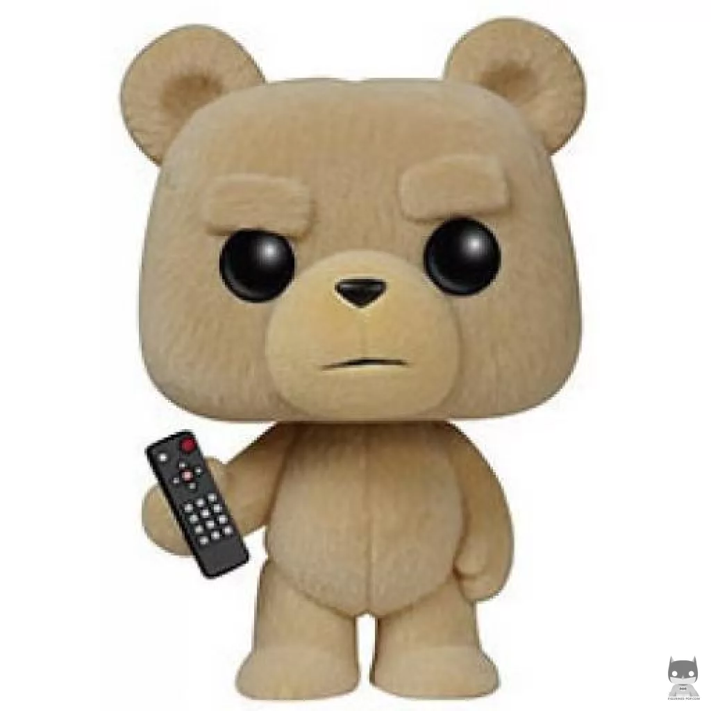 Figura Funko Pop! Ted con mando a distancia (Flocado) (Ted)