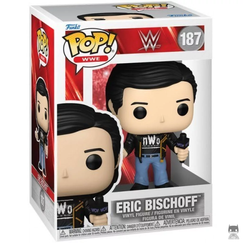 Figura Funko Pop! Eric Bischoff en su caja