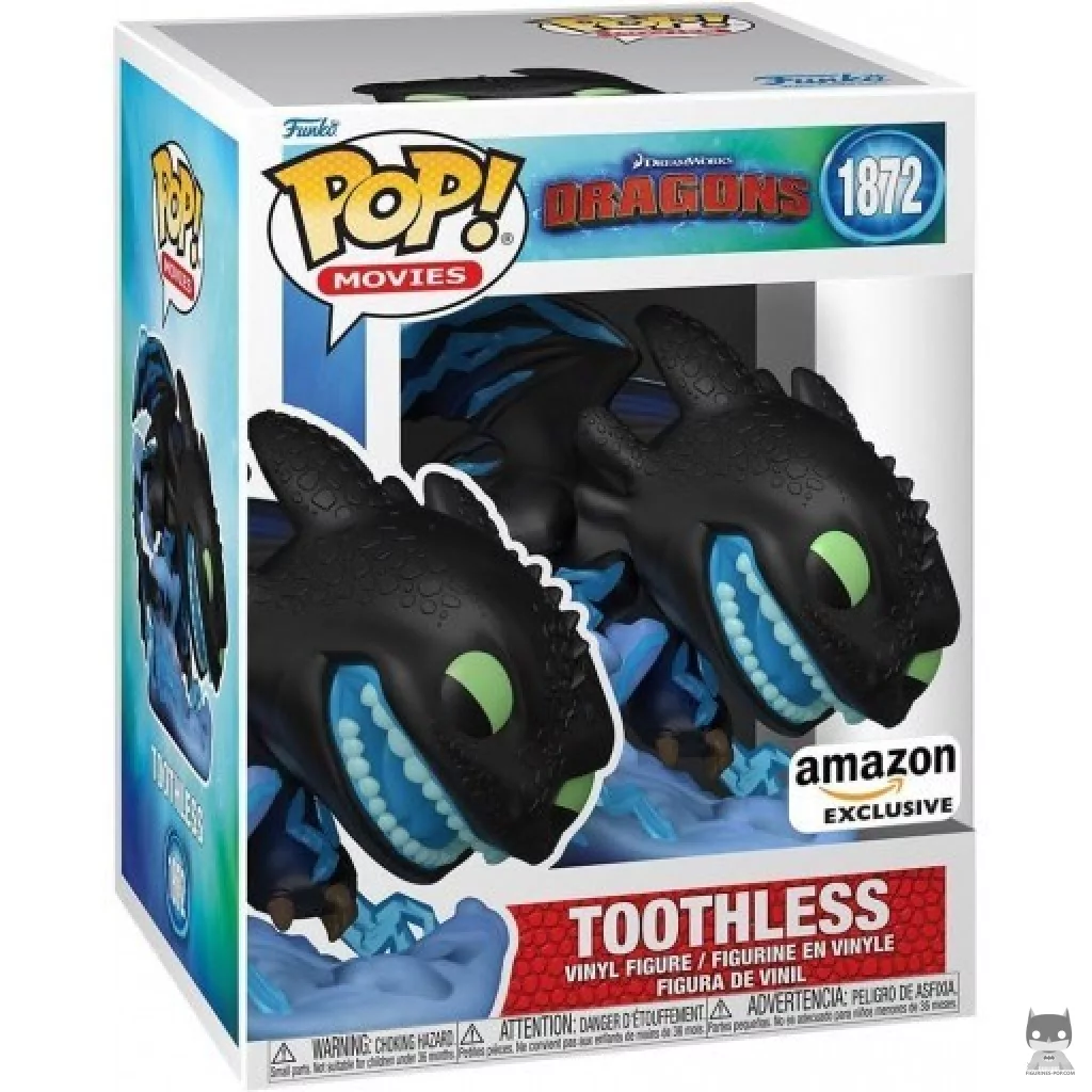 Figura Funko Pop! Desdentao en su caja