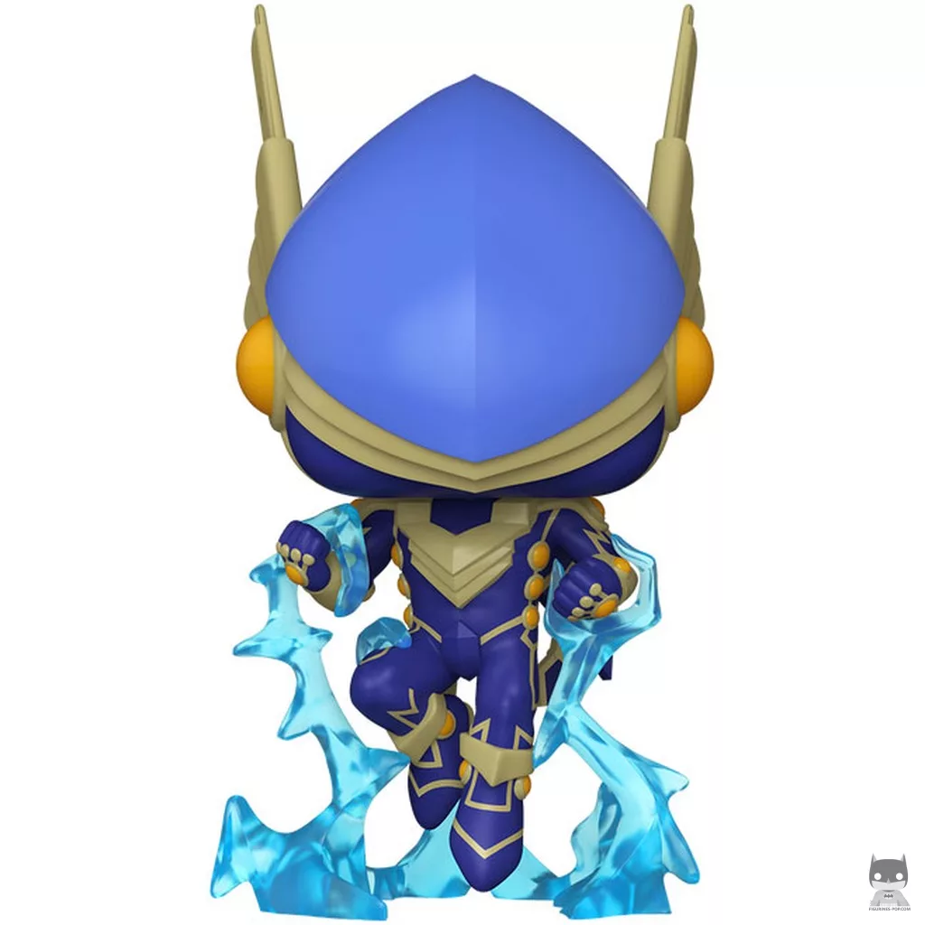 Figura Funko Pop! Héroe Elemental Sparkman (Yu-Gi-Oh!)