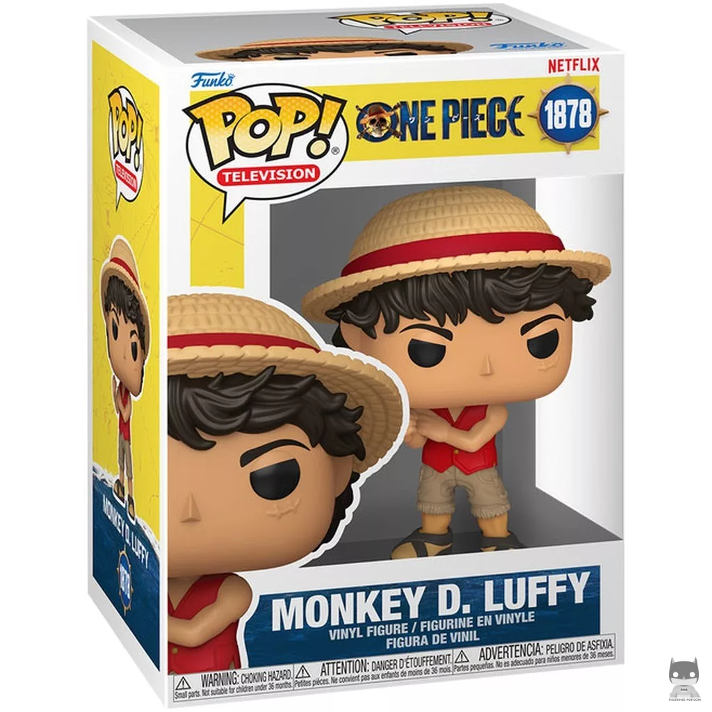 Figura Funko Pop! Monkey D. Luffy en su caja