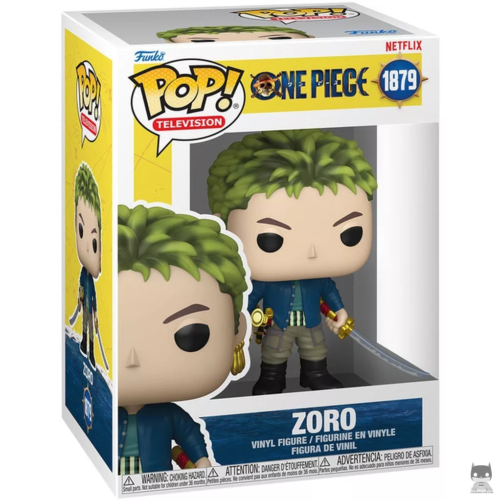 Figura Funko Pop! Zoro en su caja