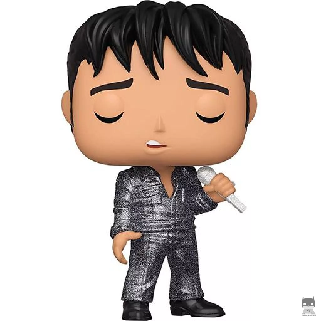 Figura Funko Pop! Elvis '68 Comeback Special (Purpurina diamante) (Elvis Presley)