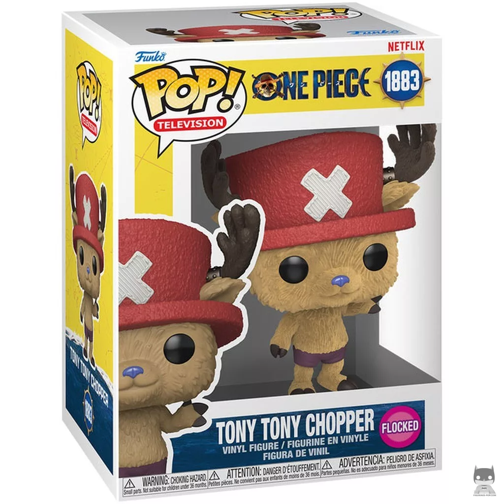 Figura Funko Pop! Tony Tony Chopper (Flocado) en su caja