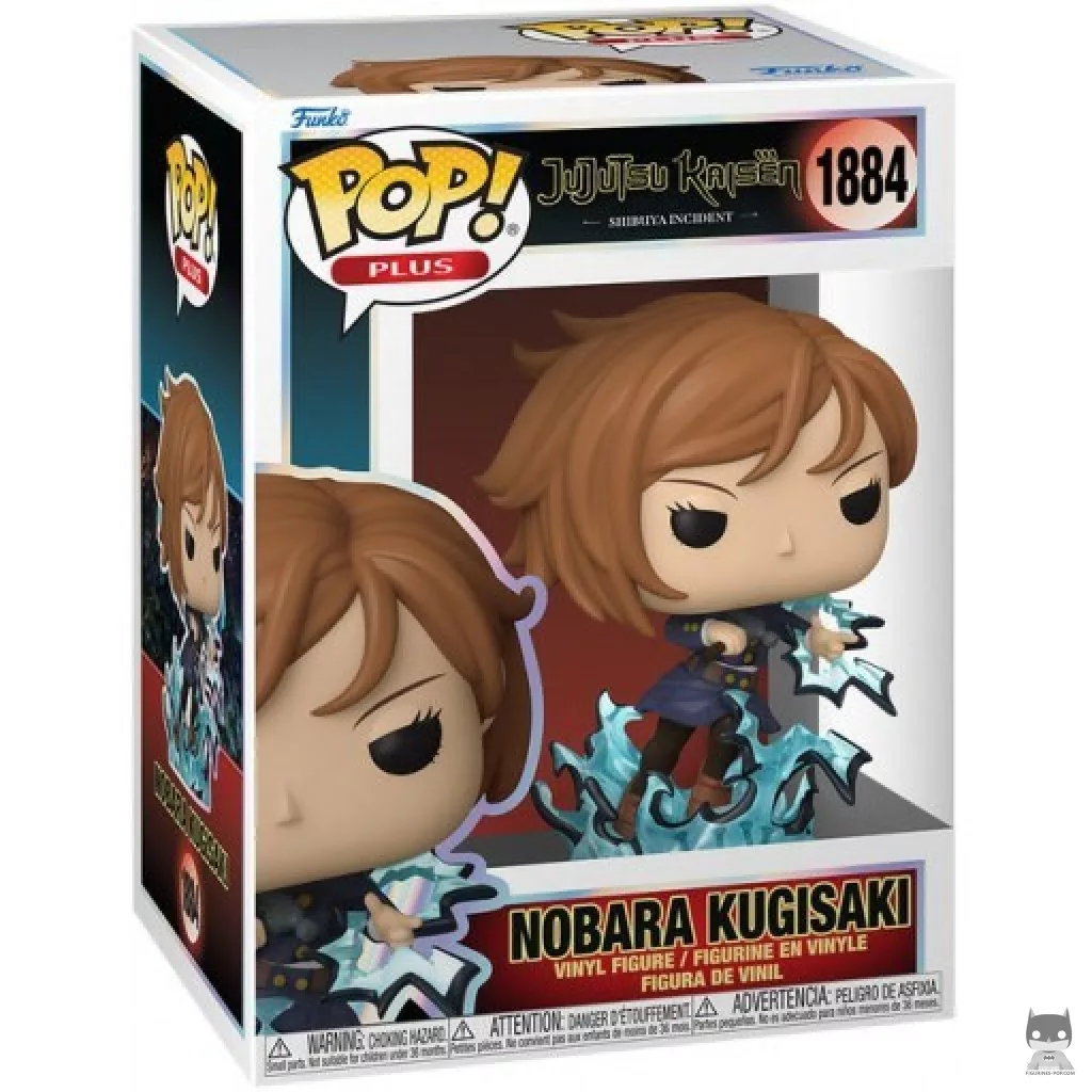 Figura Funko Pop! Nobara Kugisaki en su caja