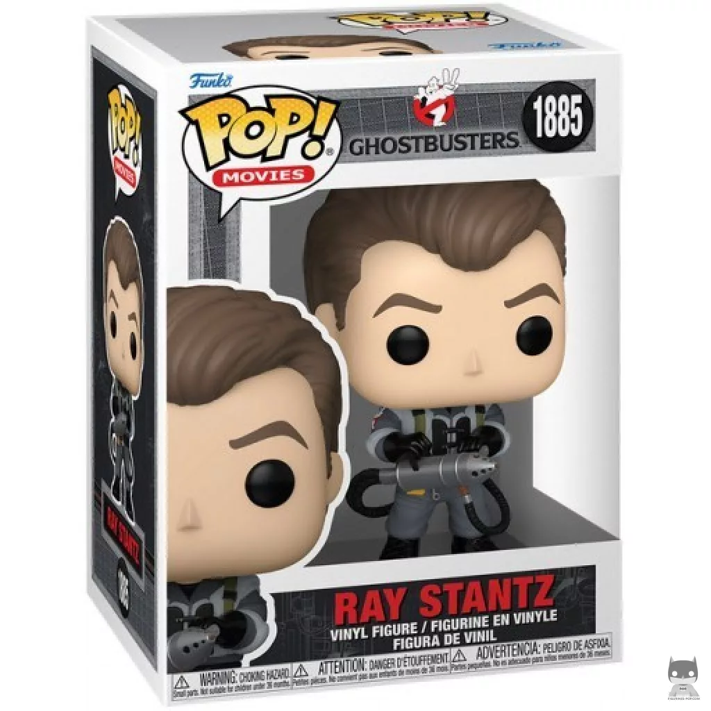 Figura Funko Pop! Ray Stantz en su caja