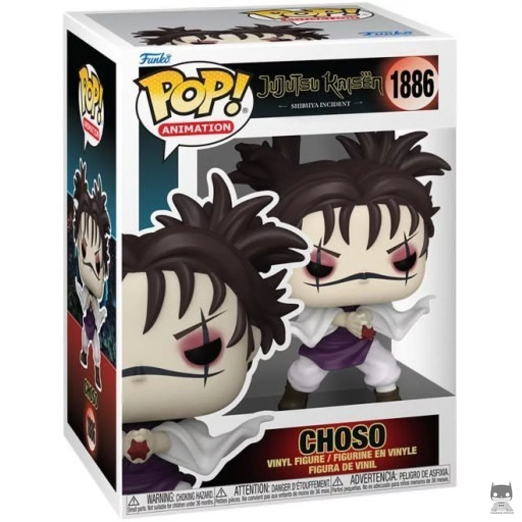 Figura Funko Pop! Choso (Sangre perforante) en su caja