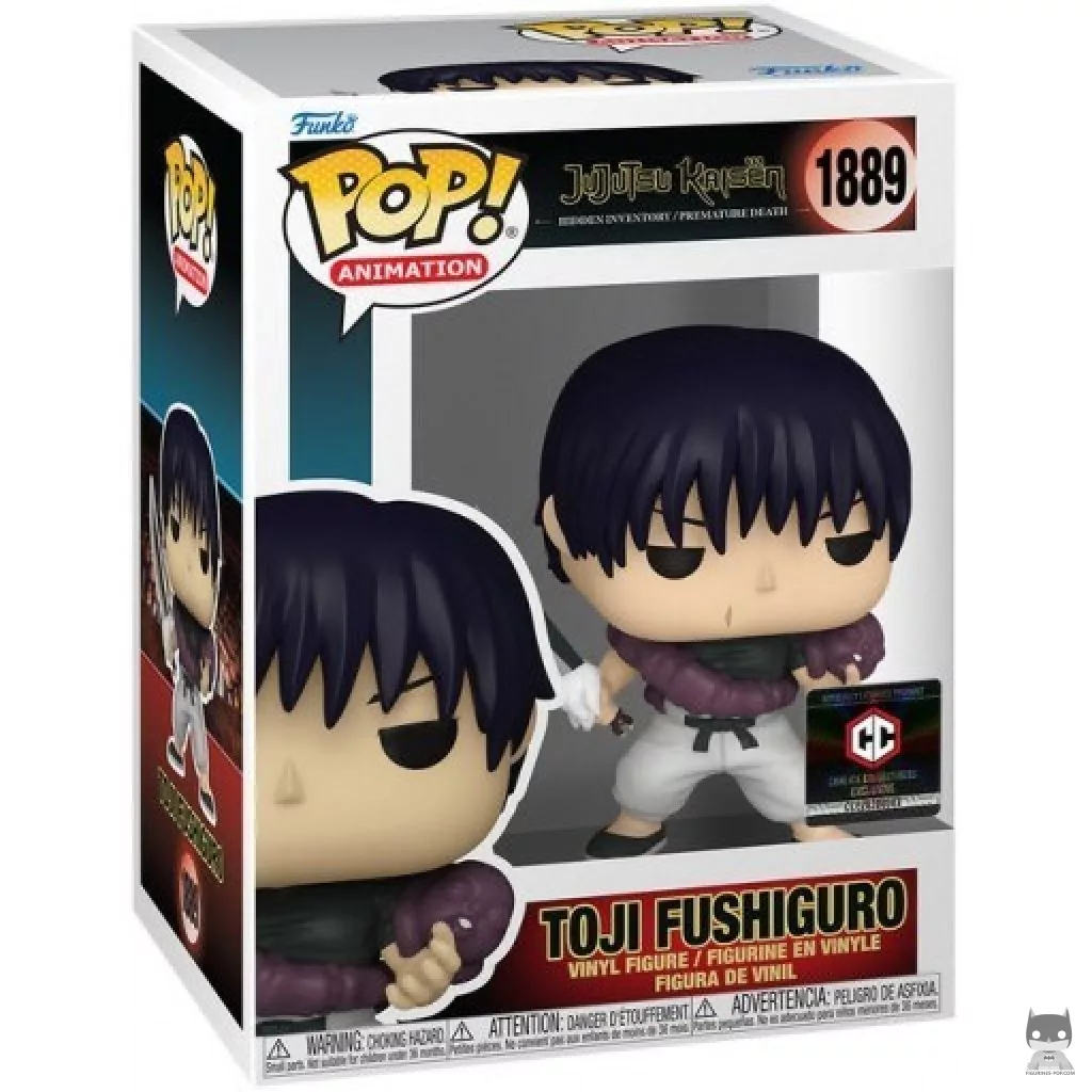 Figura Funko Pop! Toji Fushiguro en su caja