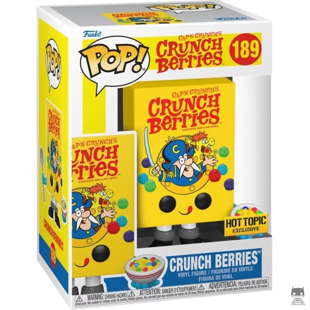 Figura Funko Pop! Crunch Berries en su caja