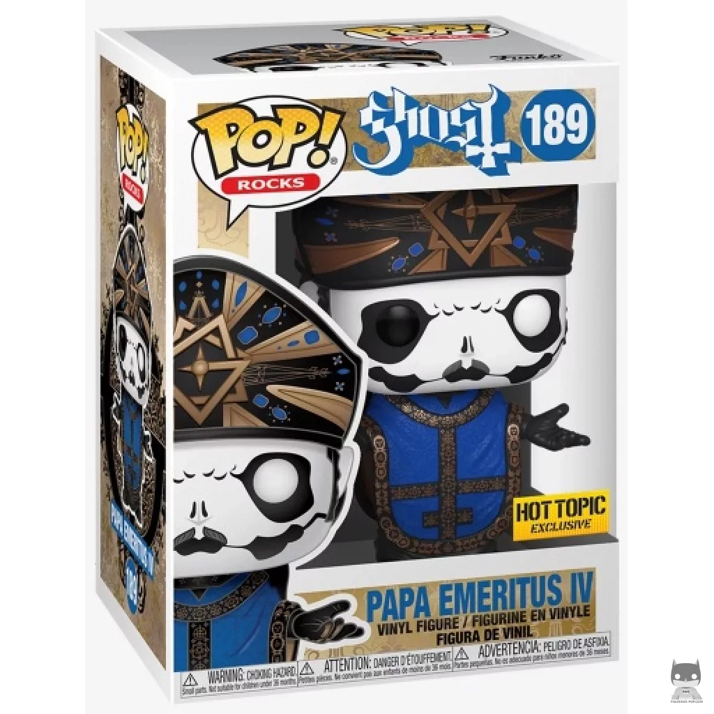 Figura Funko Pop! Papa Emeritus IV en su caja