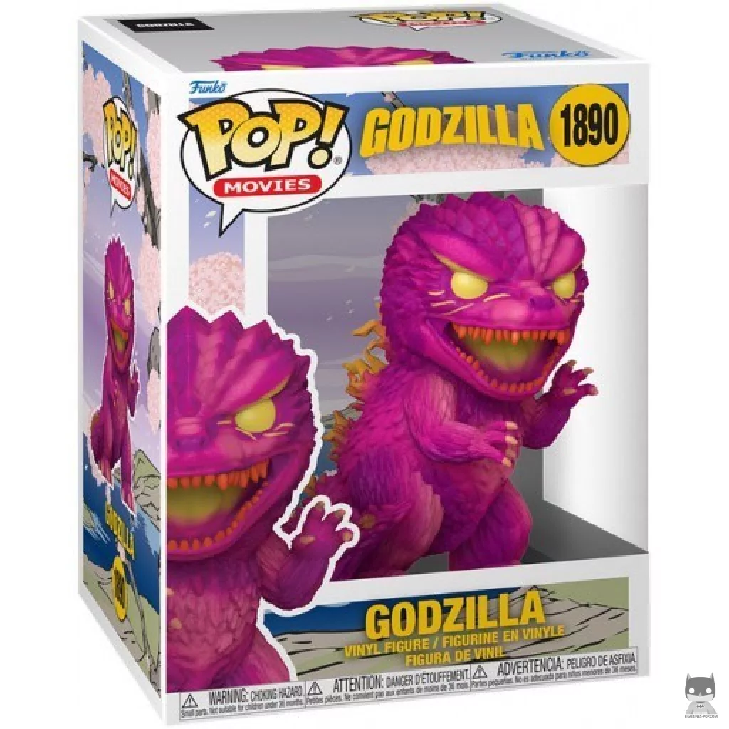 Figura Funko Pop! Godzilla en su caja