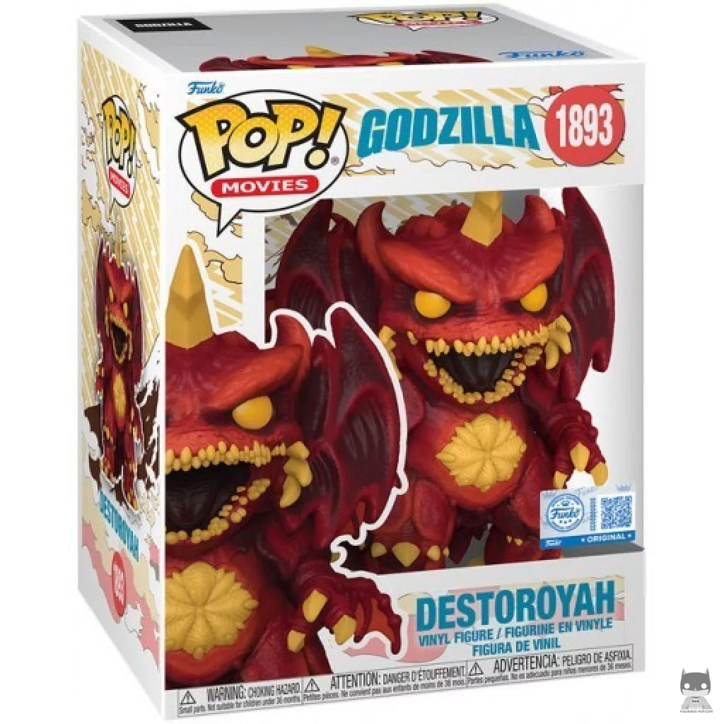Figura Funko Pop! Destoroyah en su caja