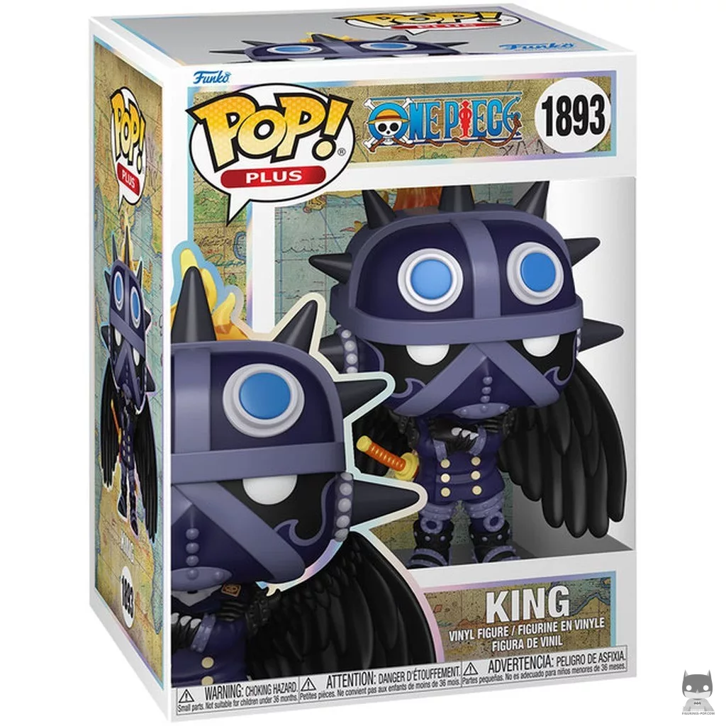 Figura Funko Pop! King en su caja