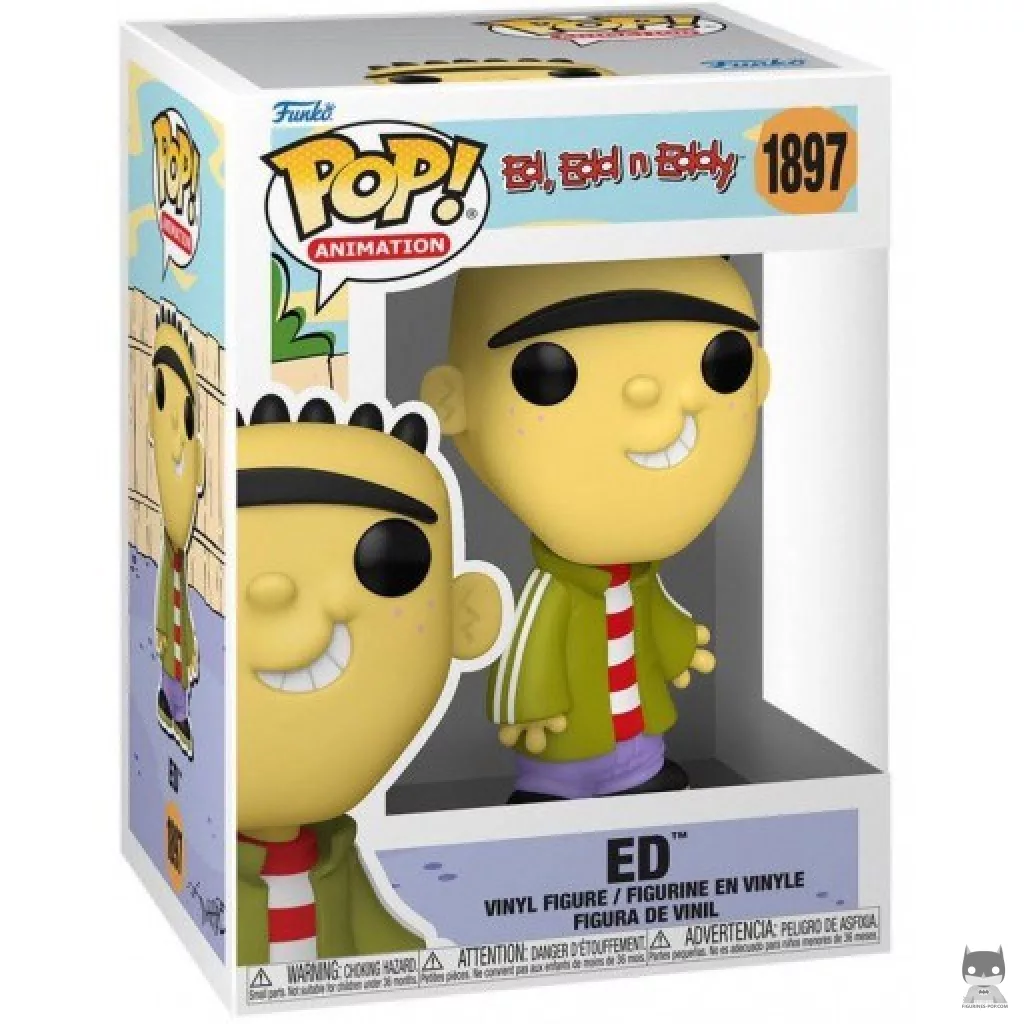 Figura Funko Pop! Ed en su caja
