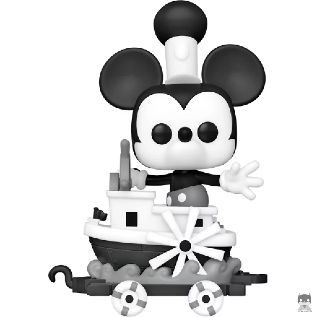 Figura Funko Pop! Mickey en el vagón de Steamboat (Disney 100)