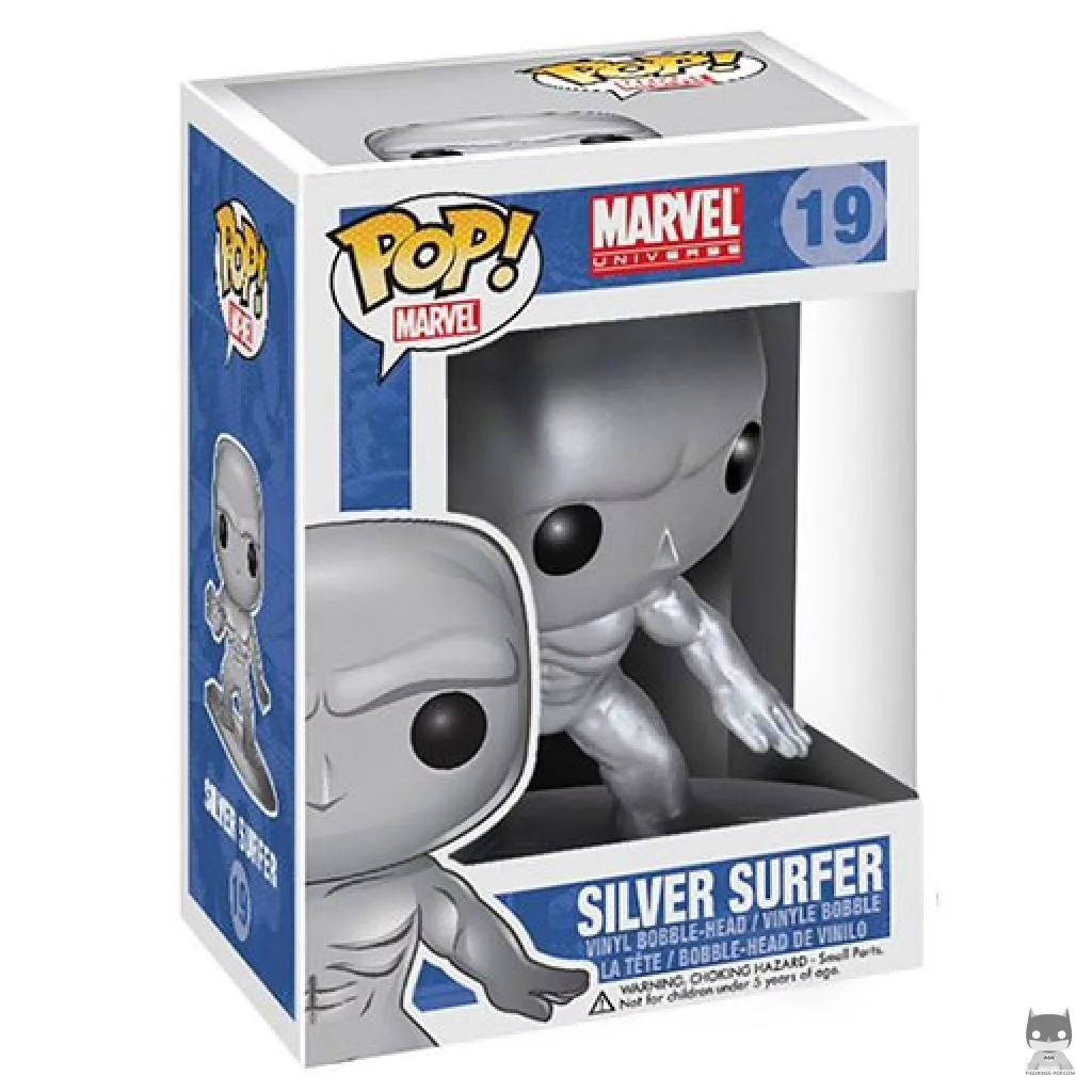 Figura Funko Pop! Estela Plateada en su caja