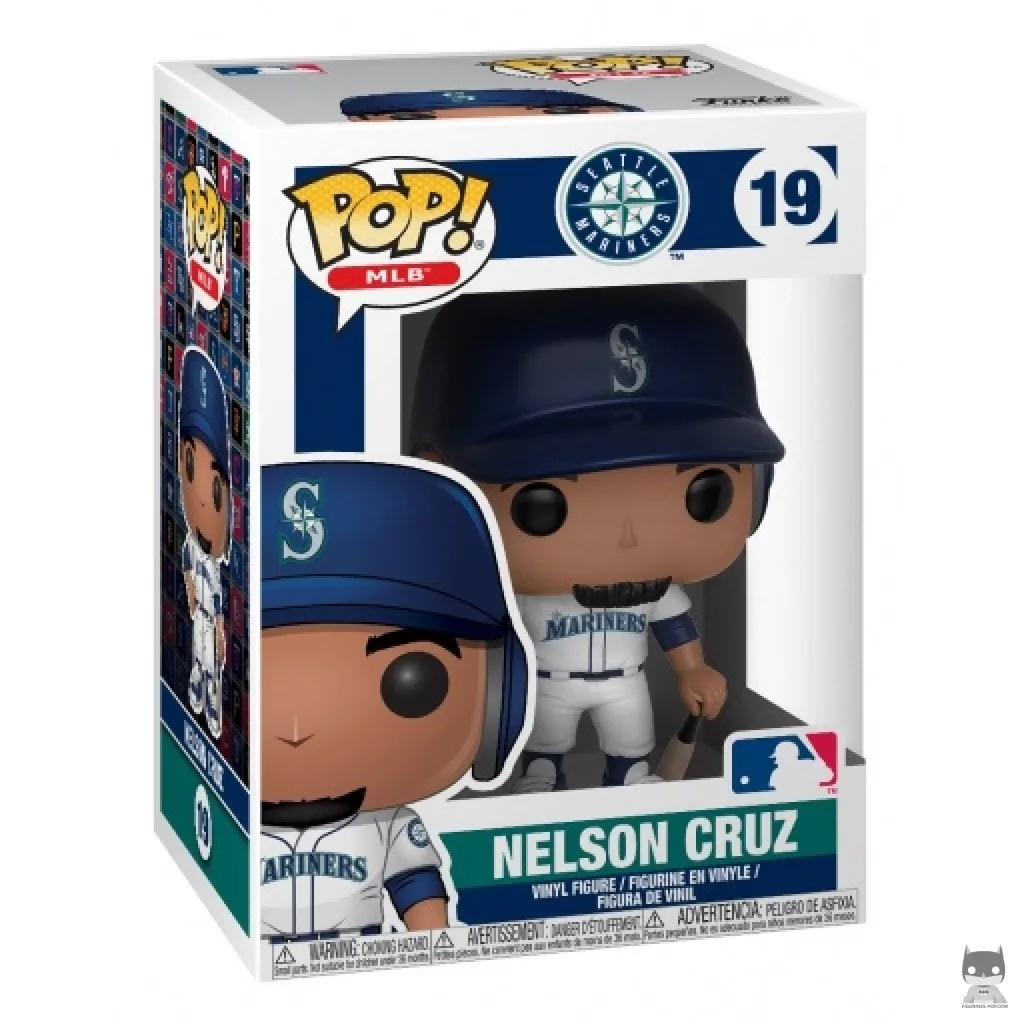 Figura Funko Pop! Nelson Cruz en su caja