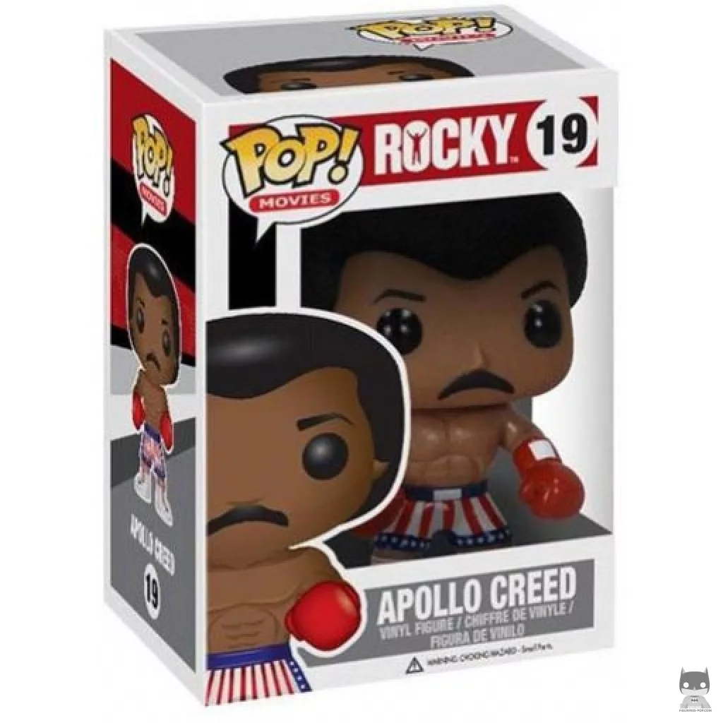Figura Funko Pop! Apollo Creed en su caja