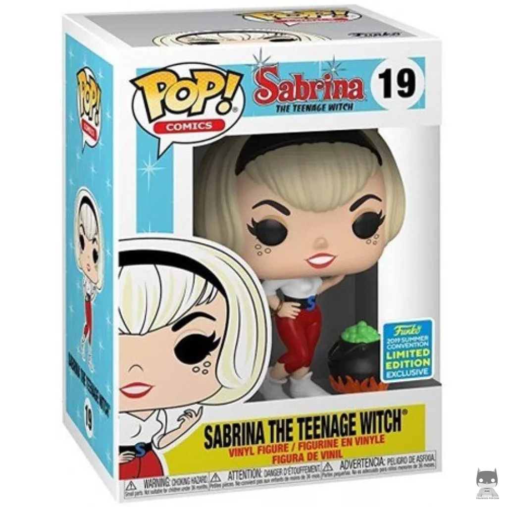 Figura Funko Pop! Sabrina, cosas de brujas en su caja