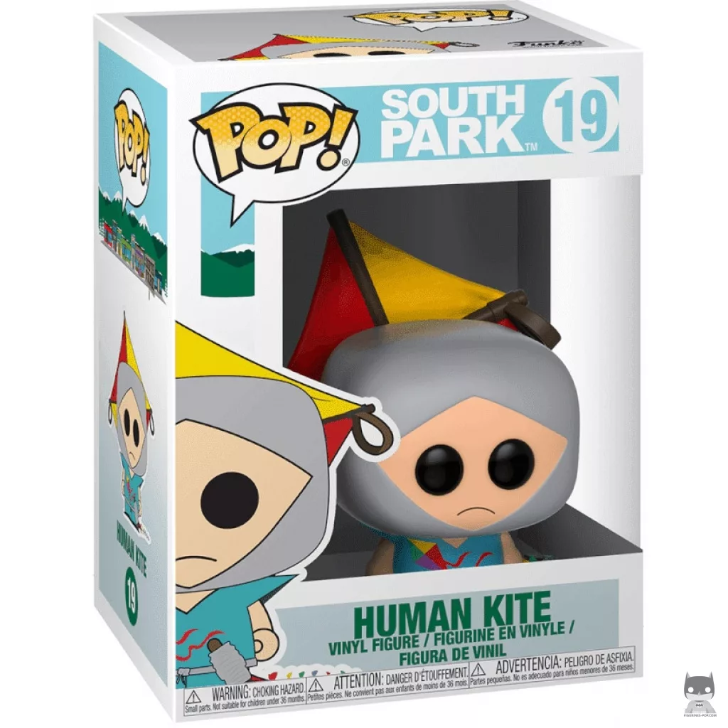 Figura Funko Pop! Cometa Humana en su caja