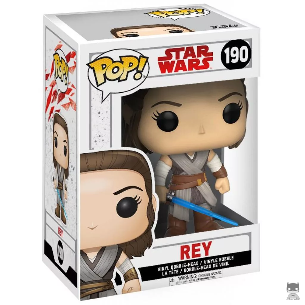 Figura Funko Pop! Rey en su caja