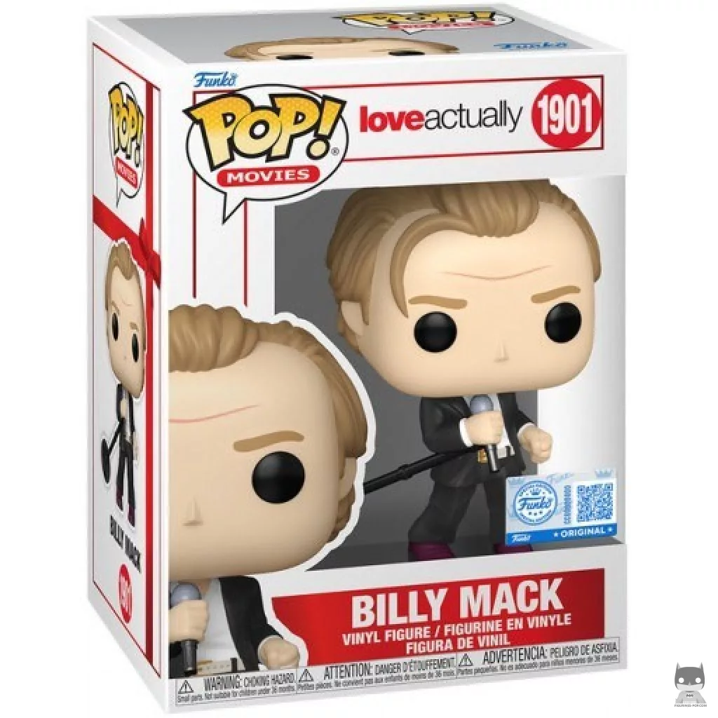 Figura Funko Pop! Billy Mack en su caja