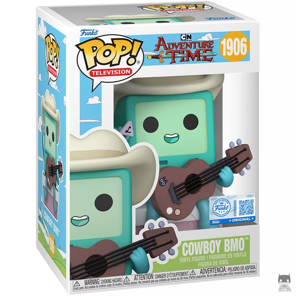 Figura Funko Pop! BMO vaquero en su caja