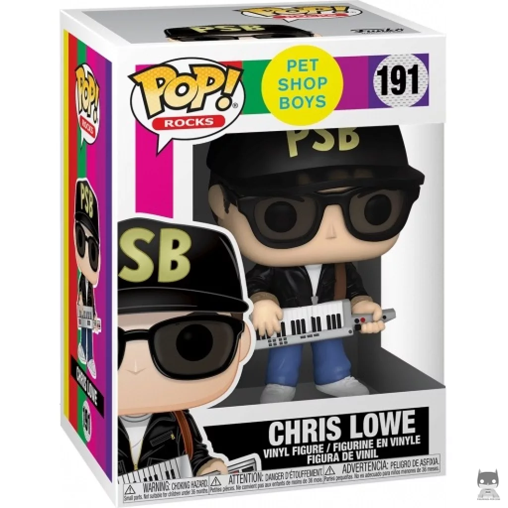 Figura Funko Pop! Chris Lowe en su caja