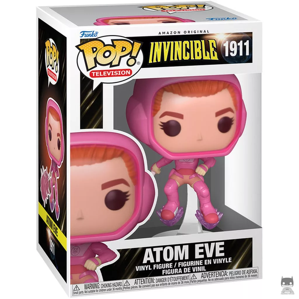 Figura Funko Pop! Atom Eve en su caja