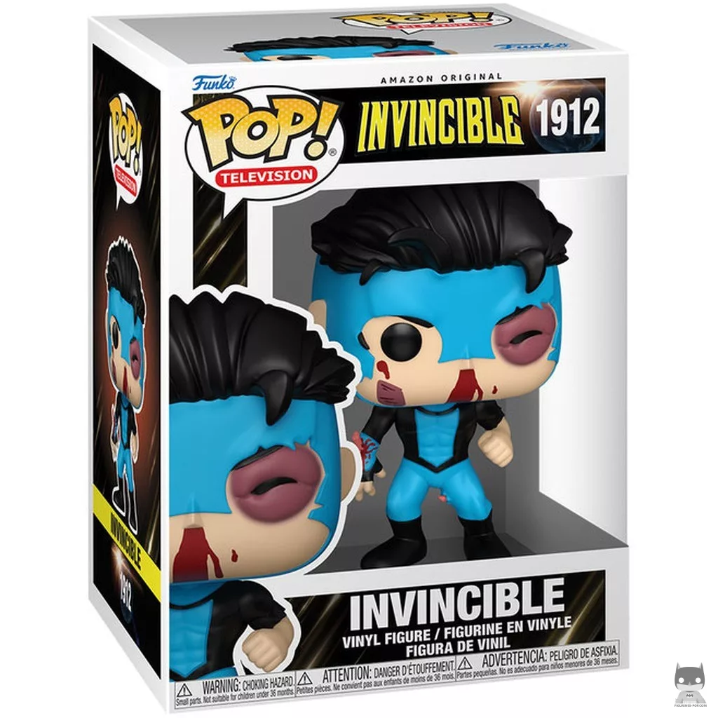 Figura Funko Pop! Invencible (Ensangrentado) en su caja