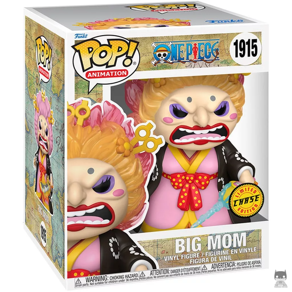 Figura Funko Pop! Big Mom (Kimono) (Chase & Supersized) en su caja