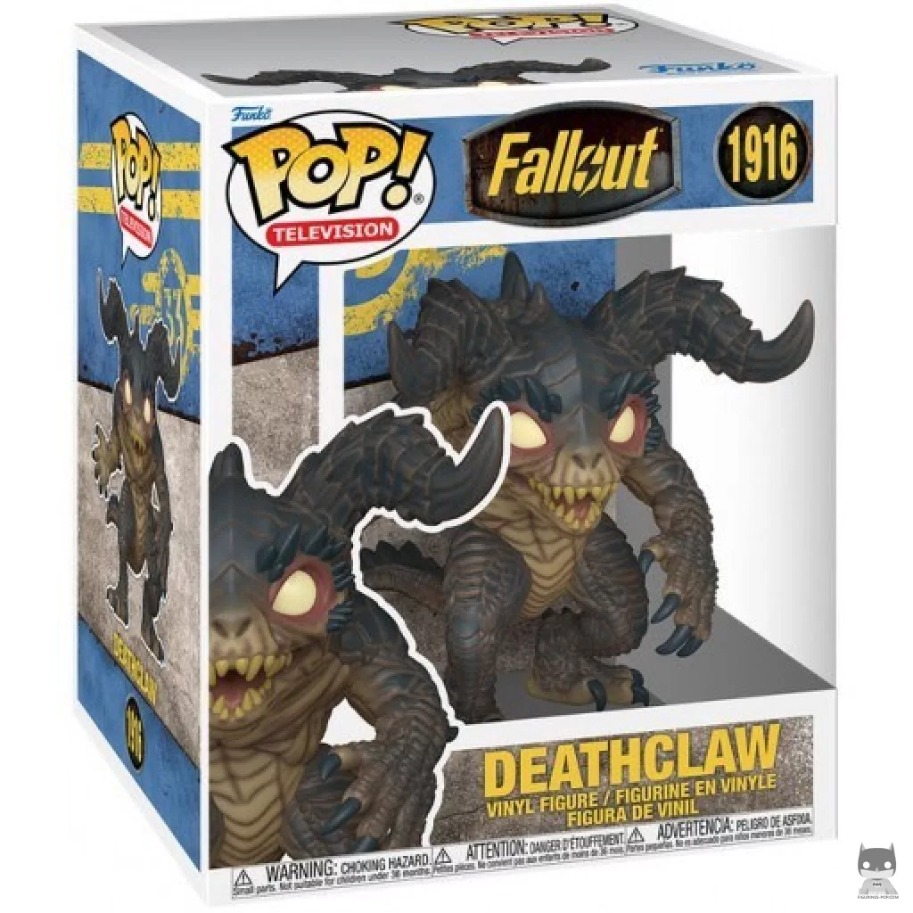 Figura Funko Pop! Deathclaw (Supersized) en su caja