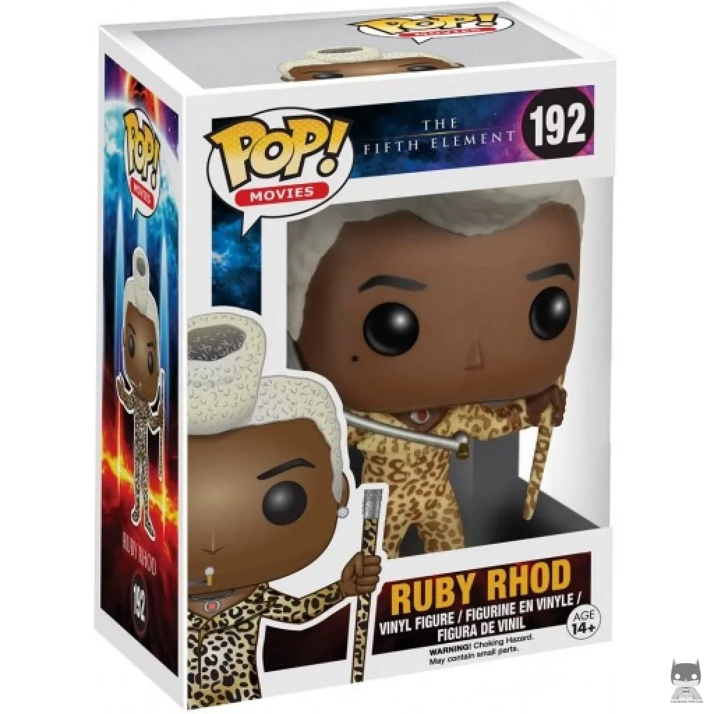 Figura Funko Pop! Ruby Rhod en su caja