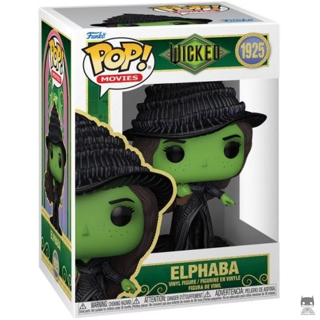 Figura Funko Pop! Elphaba en su caja