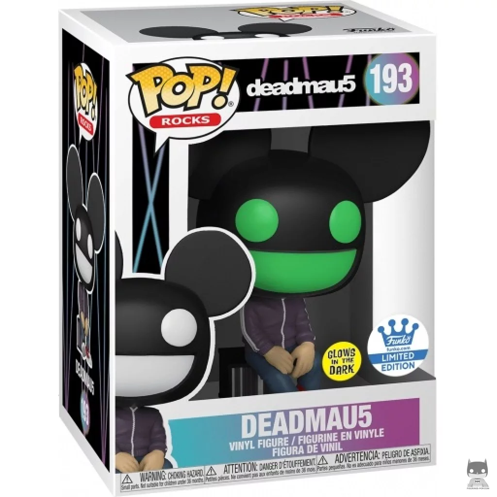 Figura Funko Pop! Deadmau5 (Brilla en la oscuridad) en su caja