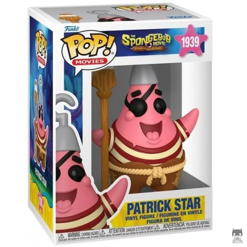 Figura Funko Pop! Patricio en su caja