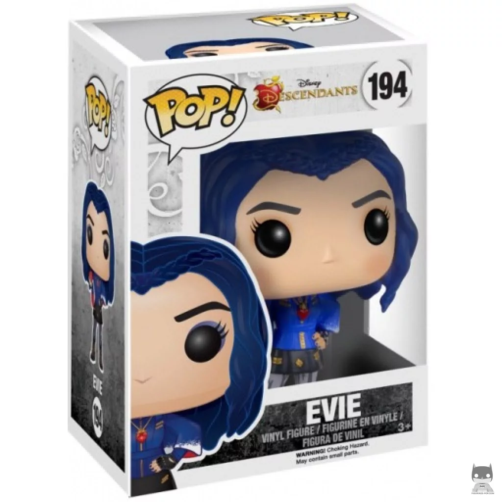 Figura Funko Pop! Evie en su caja
