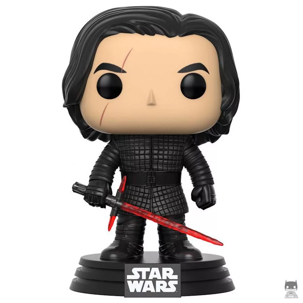 Figura Funko Pop! Kylo Ren sin máscara (Star Wars: Episodio VIII, Los últimos Jedi)