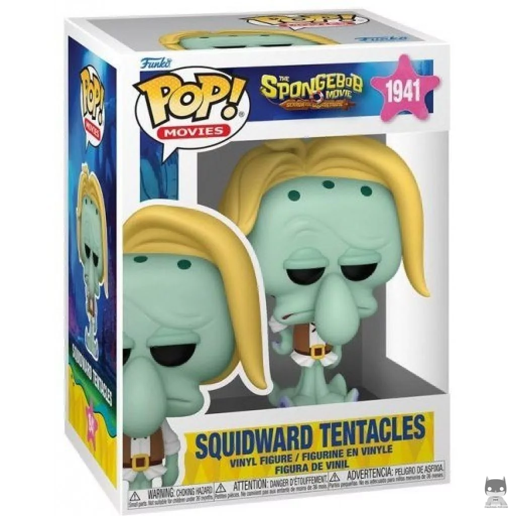 Figura Funko Pop! Calamardo en su caja