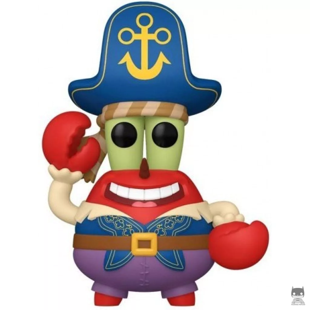 Figura Funko Pop! Don Cangrejo (Bob Esponja: Una aventura pirata)
