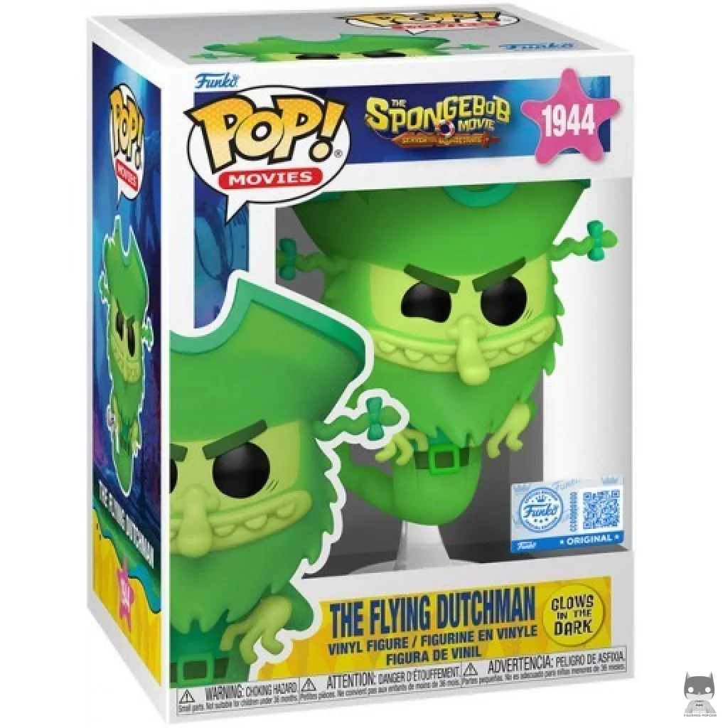 Figura Funko Pop! El Holandés Errante (Brilla en la oscuridad) en su caja