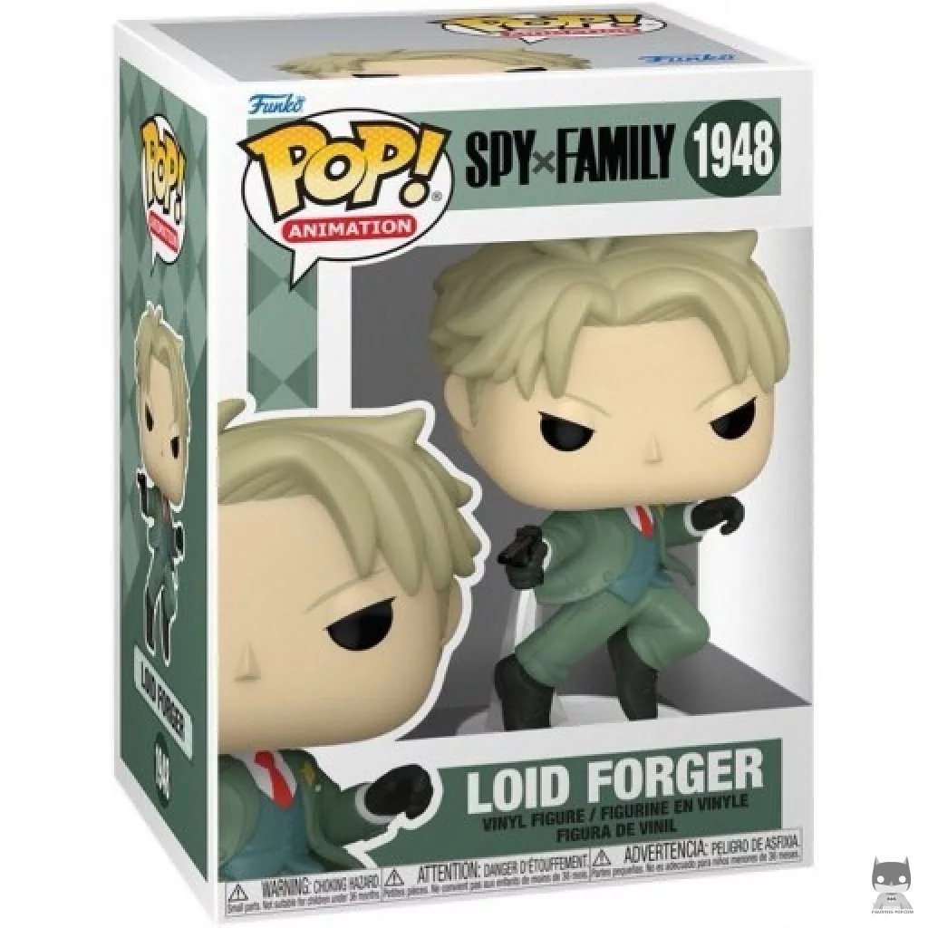 Figura Funko Pop! Loid Forger en su caja