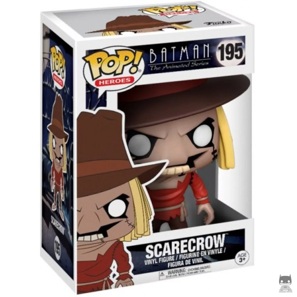 Figura Funko Pop! Espantapájaros en su caja