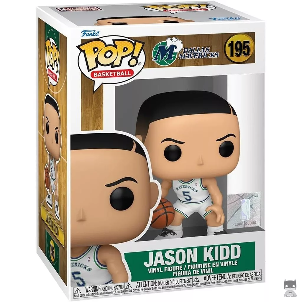 Figura Funko Pop! Jason Kidd (Temporada de novato) en su caja