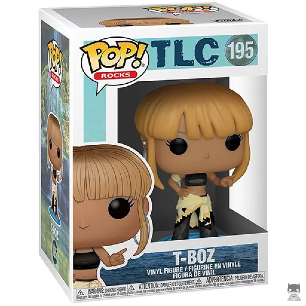 Figura Funko Pop! T-Boz en su caja