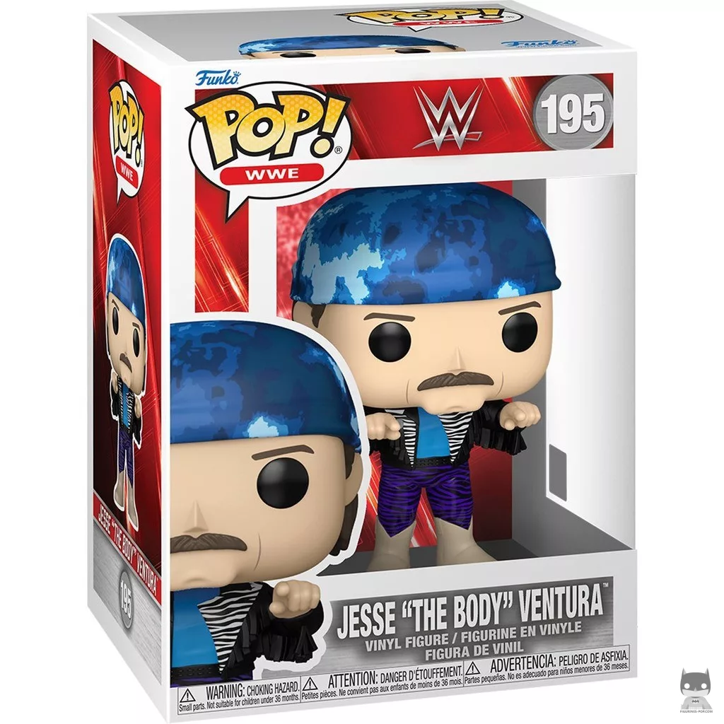 Figura Funko Pop! Jesse "The Body" Ventura en su caja
