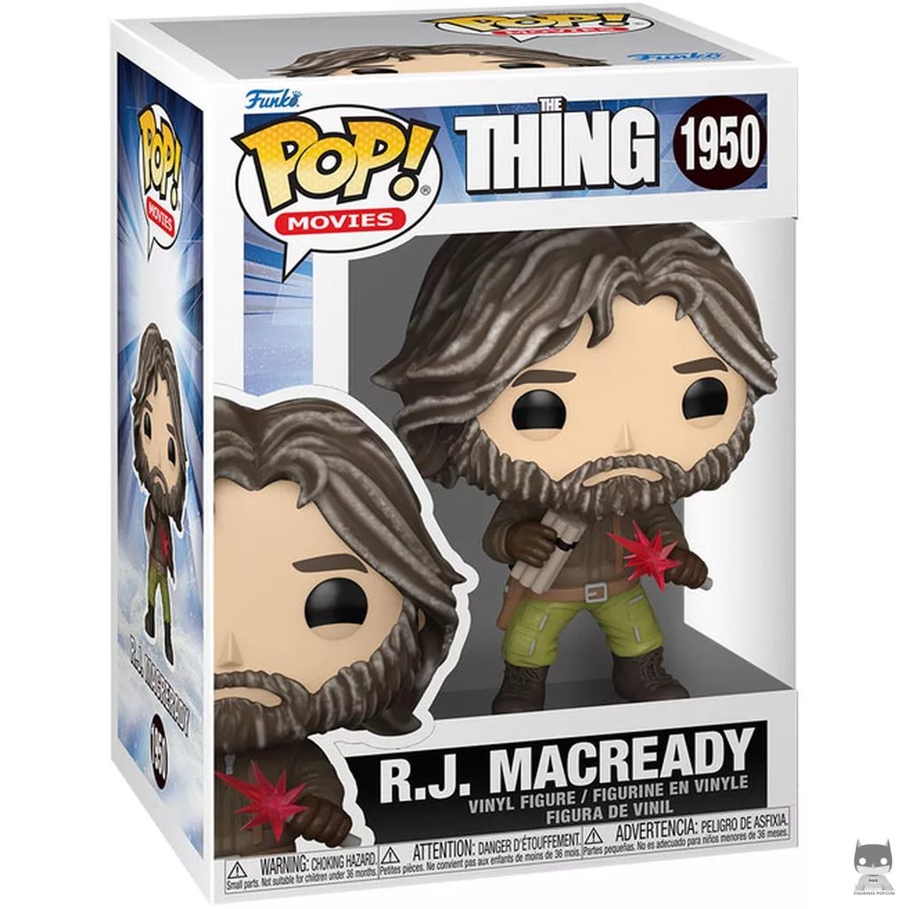 Figura Funko Pop! R.J. MacReady en su caja